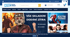 Desktop Screenshot of karnevaly.cz